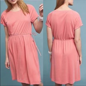 Anthropologie Sunday, Monday … Dress in dusty rose Size S NWT